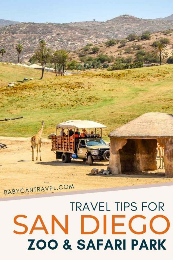 tips for the San Diego Zoo & Safari park