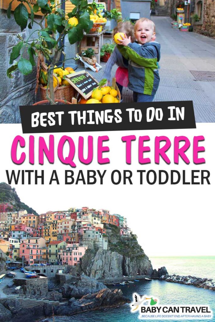 Best things to do in Cinque Terre with a baby or toddler