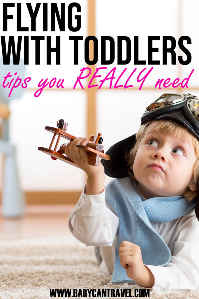 Tips on Flying with toddlers