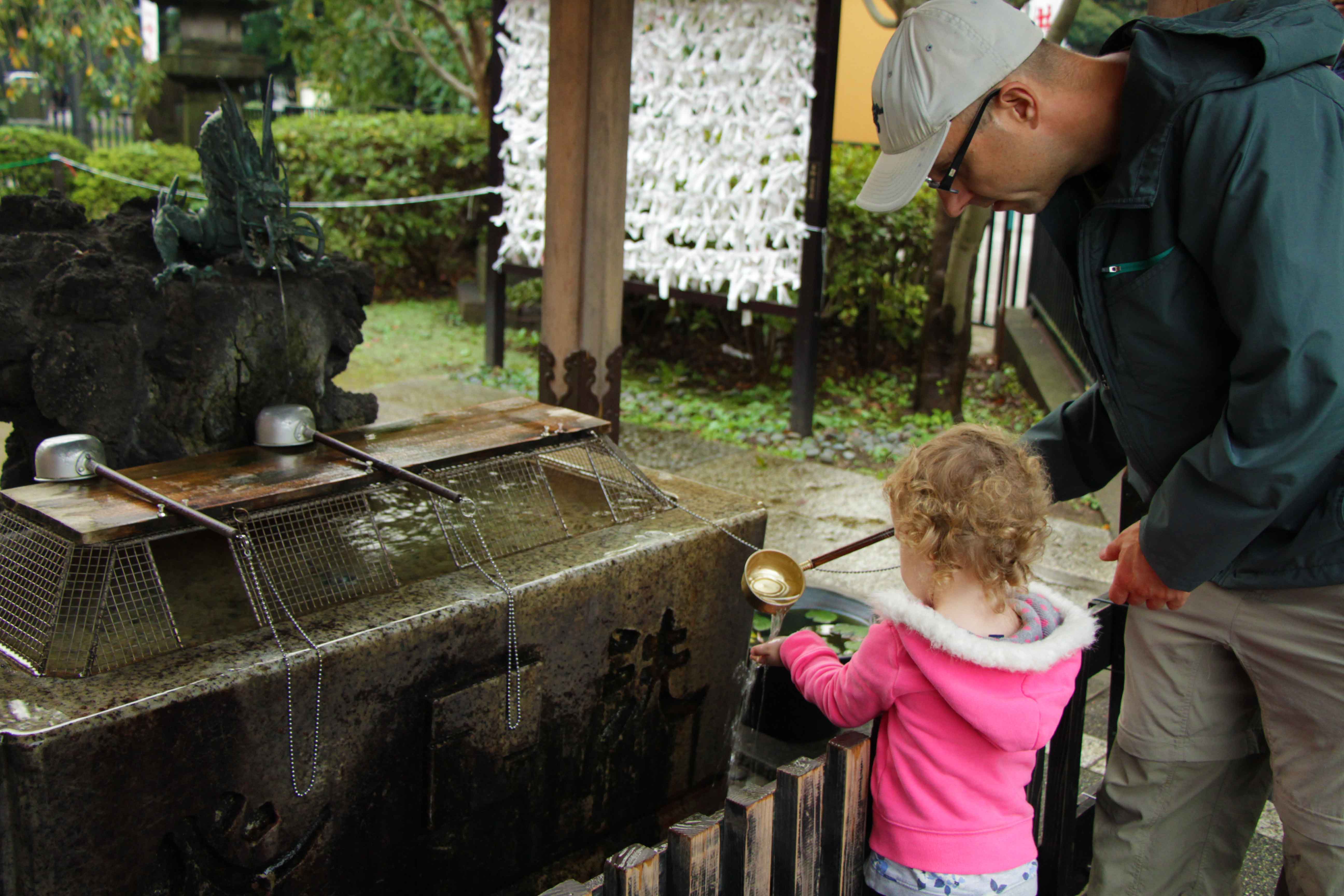 Kiyomizu Kannon Temple is a fun activity in Tokyo with a toddler or baby