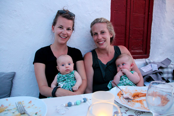 family trip to greece with a baby