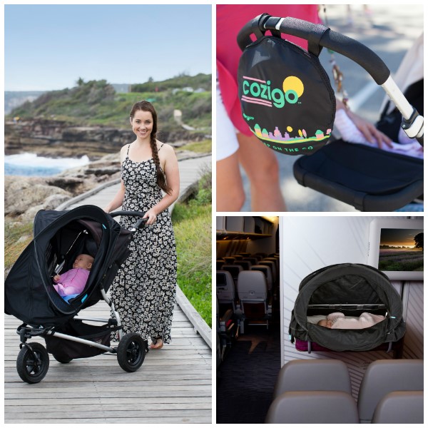 CoziGo Sleep & Sun Cover - travel essentials baby.