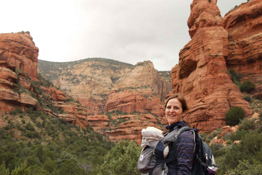 the Fay Canyon trail is one of the best hikes in Sedona for families
