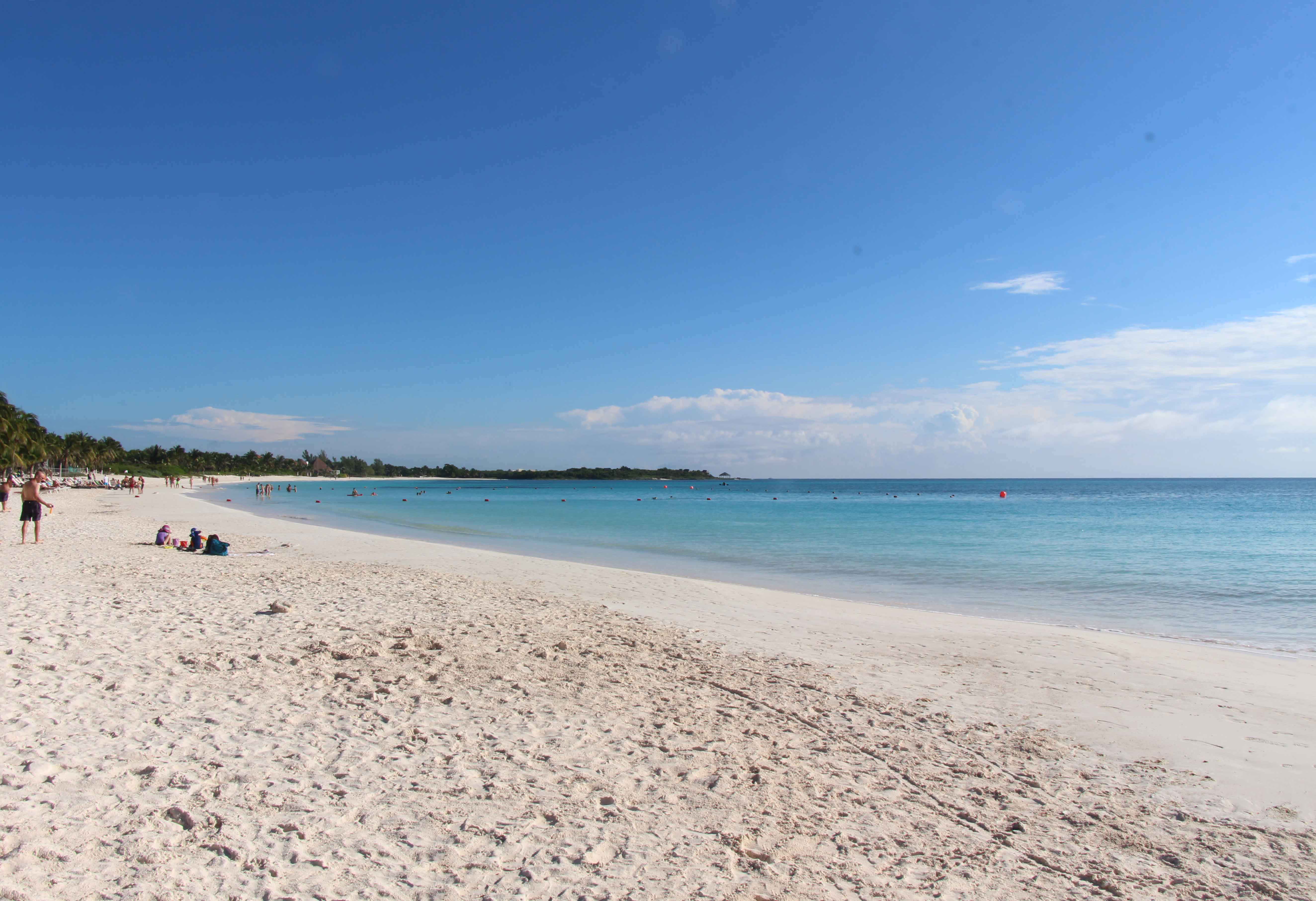 Xu-Ha is one of the best beaches in playa del carmen for toddlers
