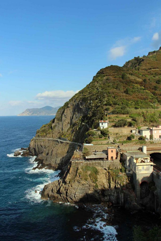 The Via dell'Amore (the Way of Love) is a romantic walk from Riomaggiore to Manarola