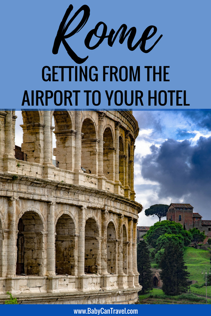 How to Get from the Rome Airport to City Centre