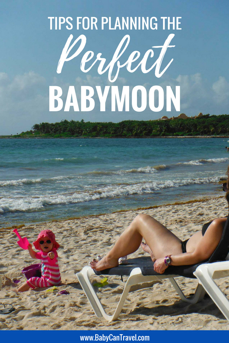 Planning a vacation before baby arrives? There's a lot to think about: where to go, insurance, foods to avoid, etc. Don't miss these tips that will help you plan the perfect babymoon. | #pregnancy #babymoon #pregnanttravel