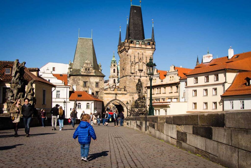 travel with a potty training toddler in prague