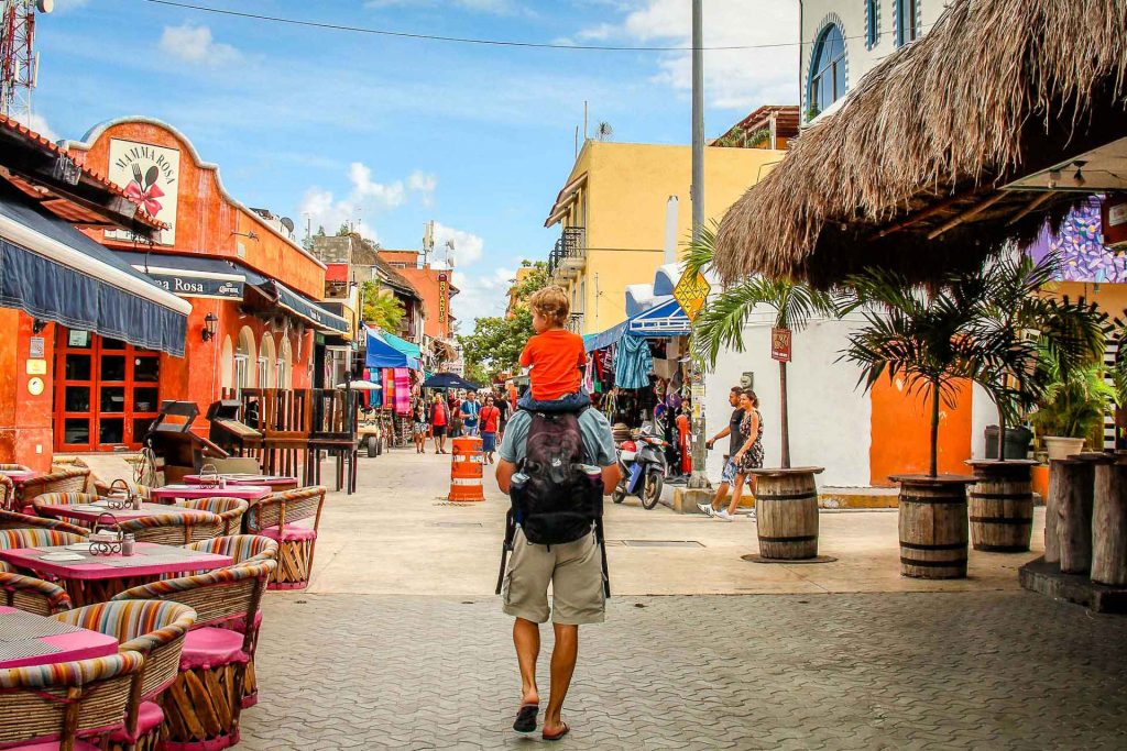 a day trip to Isla Mujeres with toddler or baby