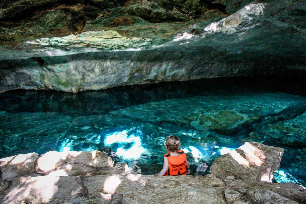 Best cenotes with toddlers and babies in Mexico