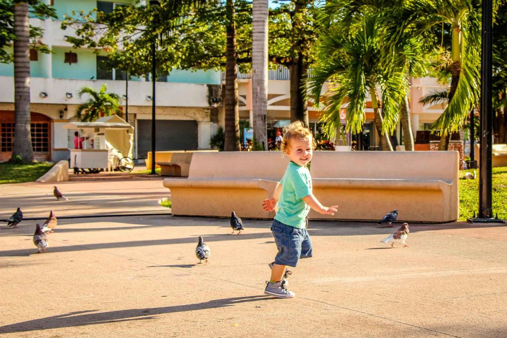 day trip to Cozumel with a toddler