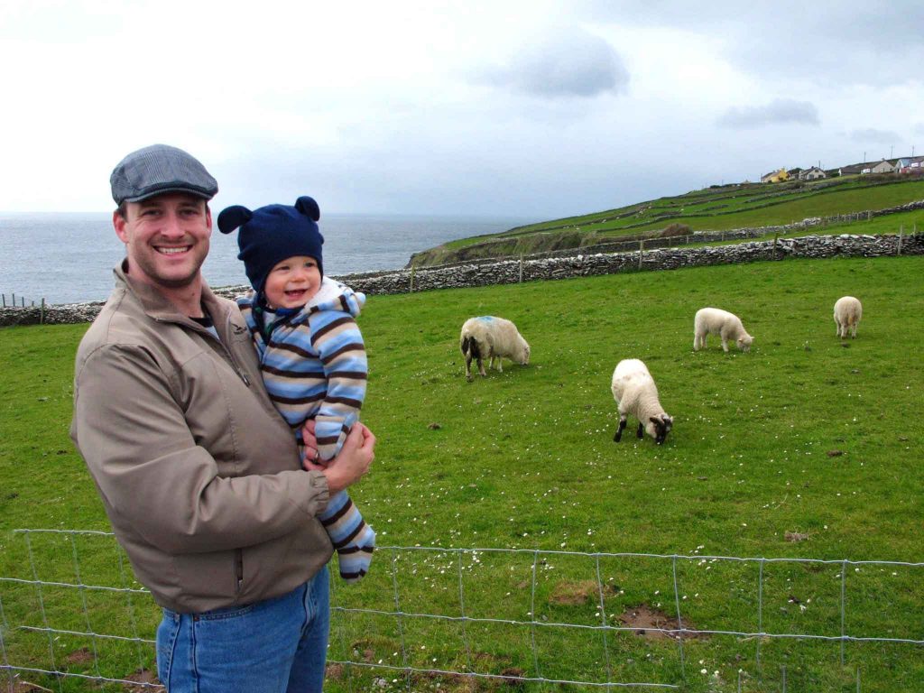 Ireland with toddler or baby - Dingle Peninsula