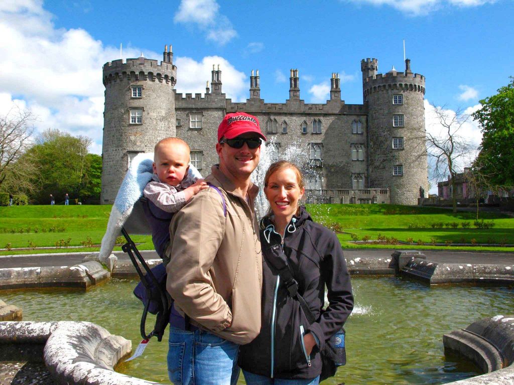 best places to visit in Ireland with toddler or baby - Kilkenny Castle