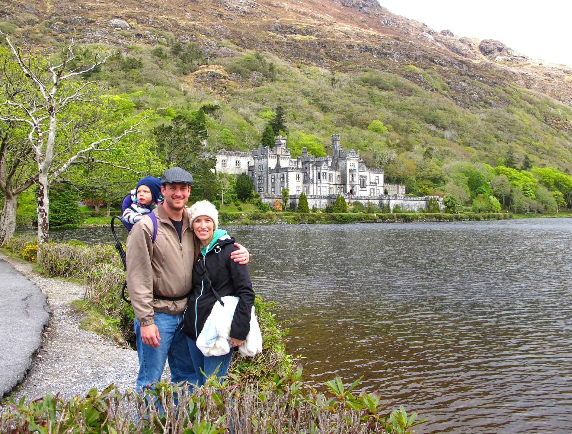 Ireland with toddler or baby - Kylemore Abbey