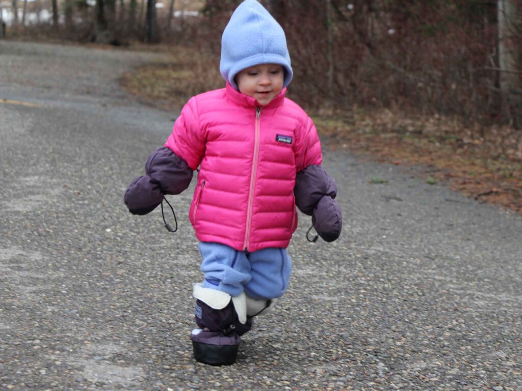 traveling with baby in winter