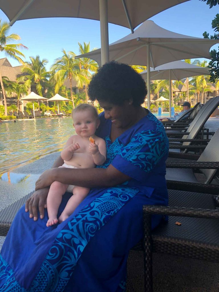 Fiji Resorts with a nanny for your Baby