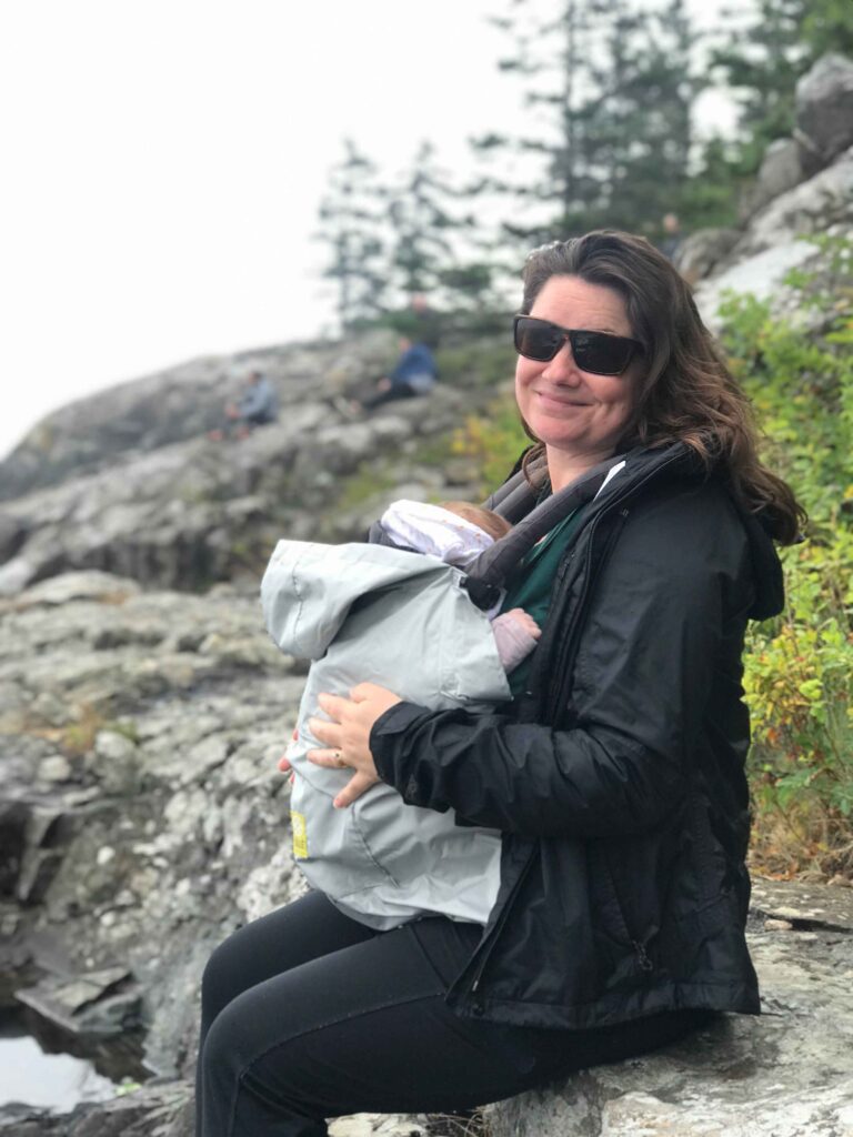 Hiking with Baby in Acadia National Park