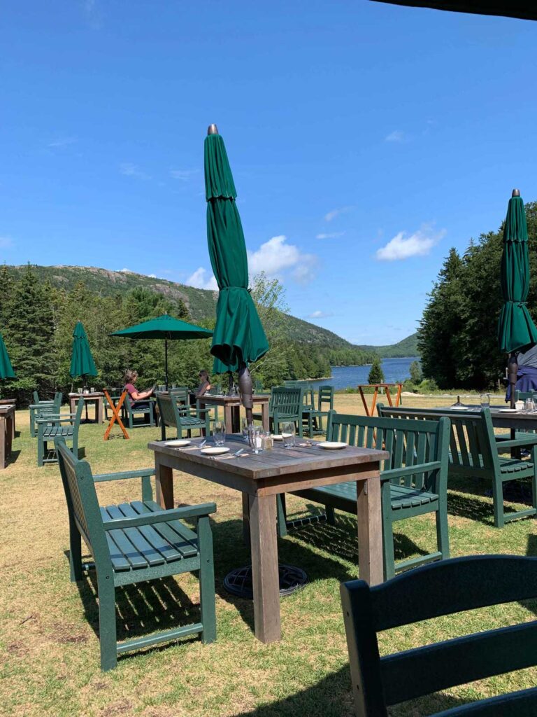 Jordan Pond Acadia National Park restaurant