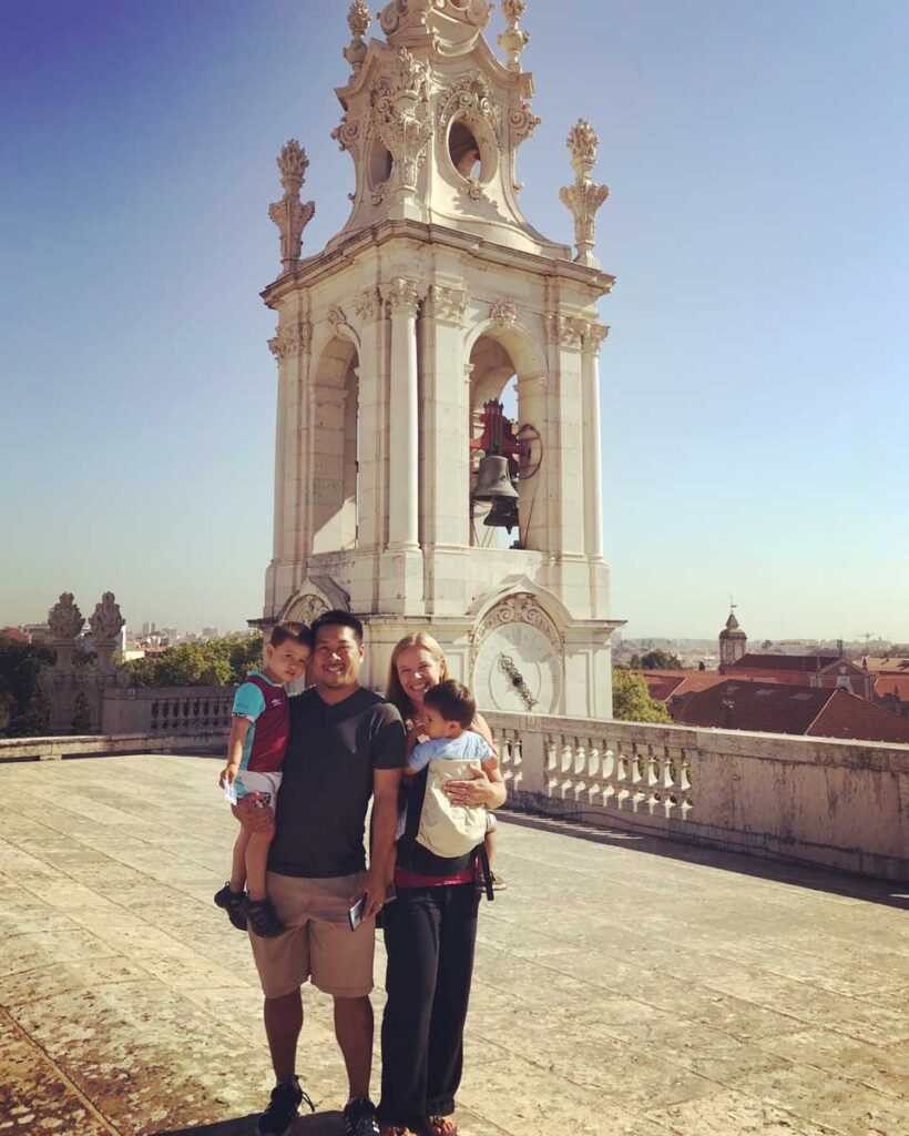 family friendly things to do in Lisbon with toddlers - Estrela Basilica