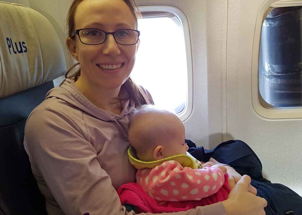 Flying with an infant to Ottawa, Canada's capital