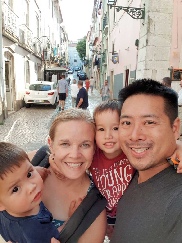 family holiday in Portugal