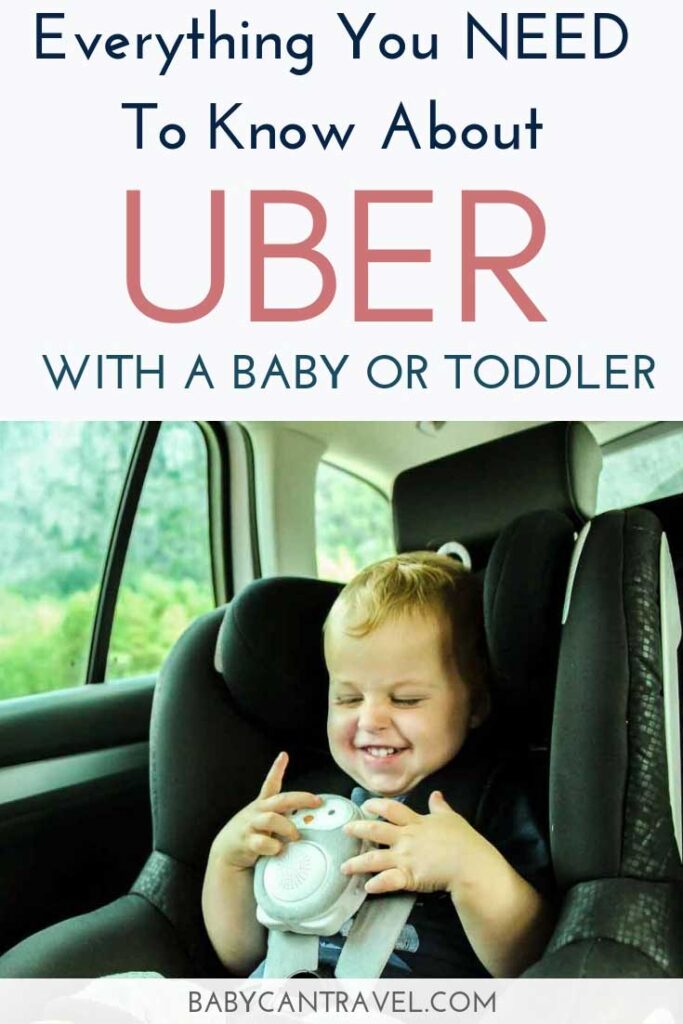 Uber with a Baby or Toddler? Here's what you need to know - including where you can request Uber Car Seat.