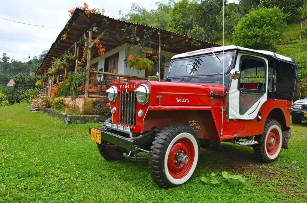 Willys Jeeps in Salento, Colombia