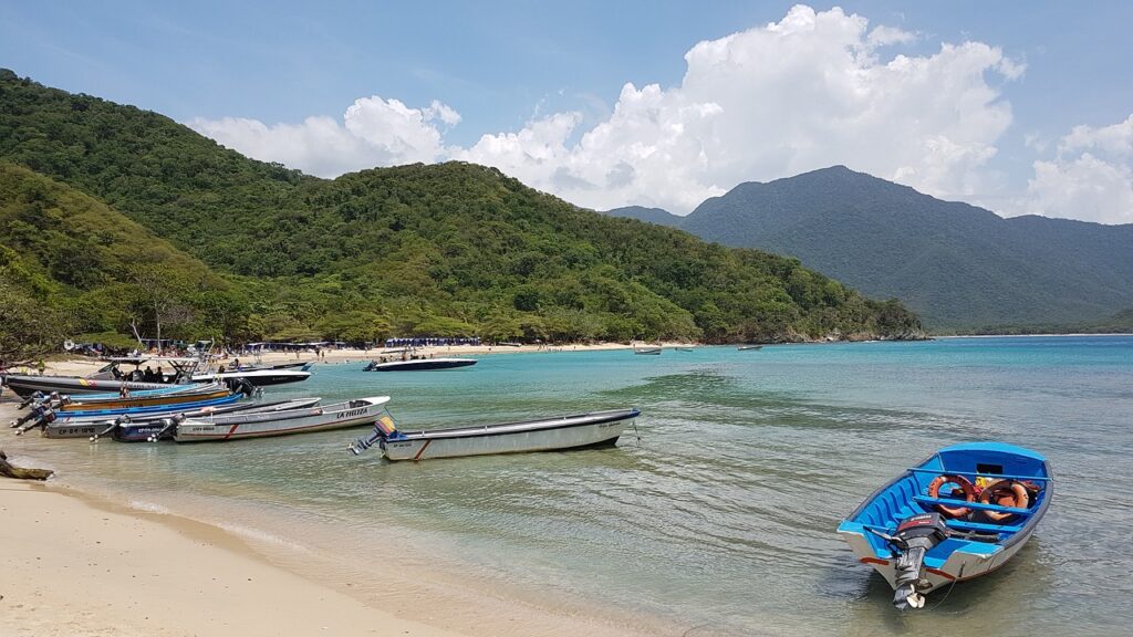 Tayrona National Park in Colombia off the Caribbean Coast