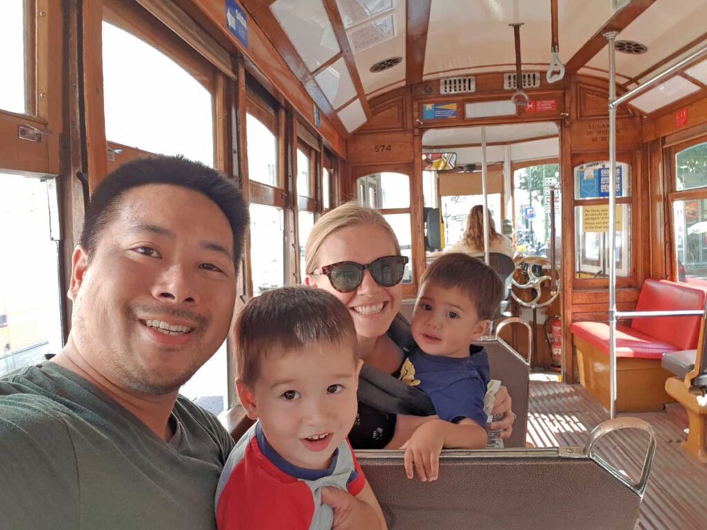 family vacation in lisbon, portugal