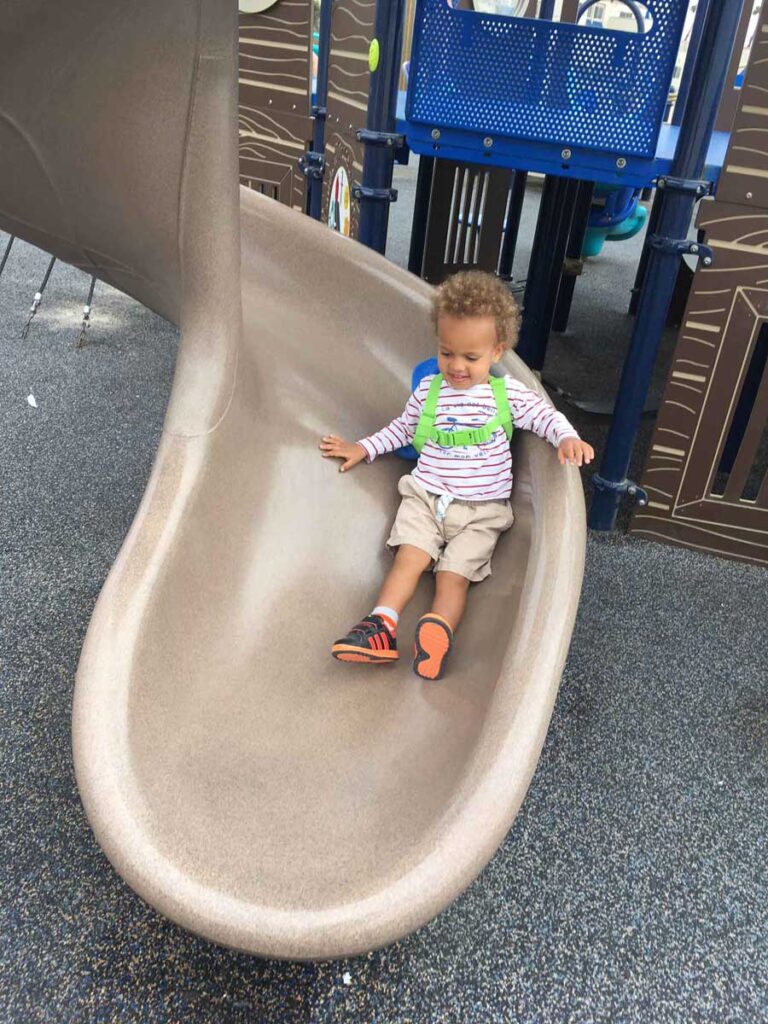 beach playgrounds are one of the many fun things to do in Huntington Beach with kids