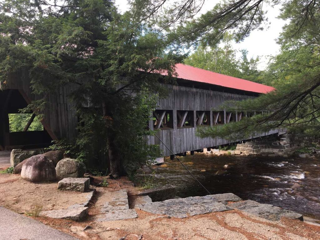 New Hampshire Covered Bridges near North Conway - Albany Covered Bridge