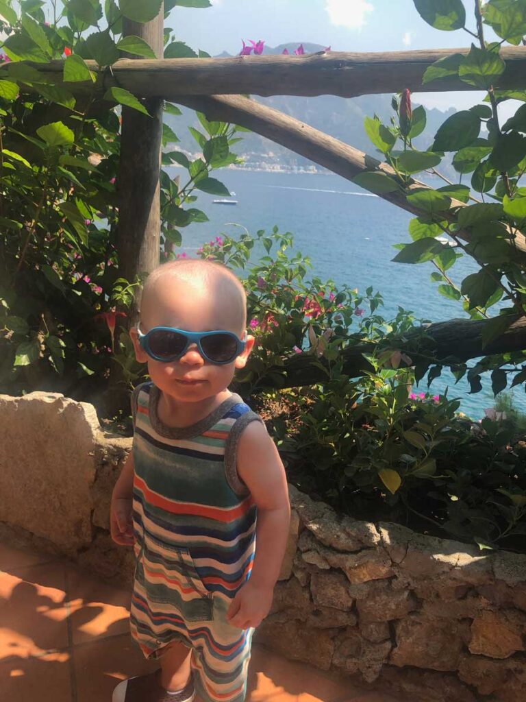 Visiting the Amalfi Coast with a baby will create lasting memories