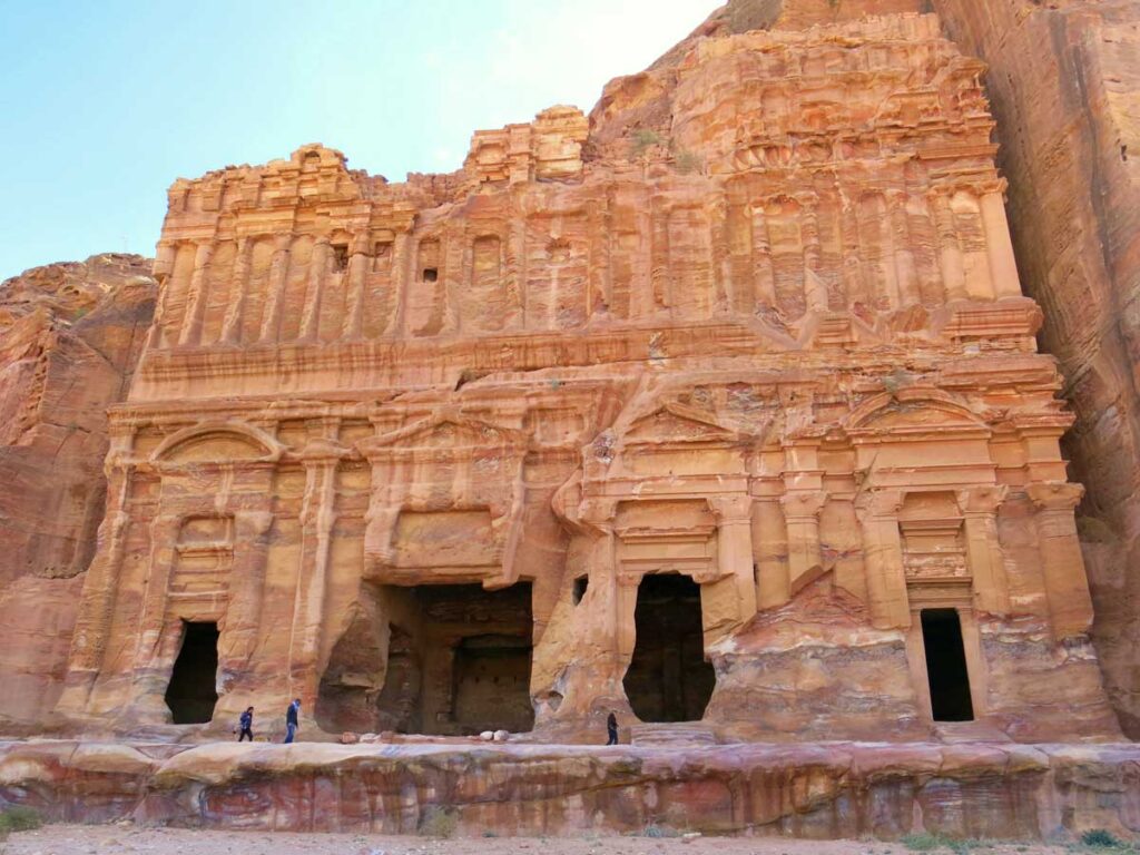 things to see at Petra with kids: Royal Tombs