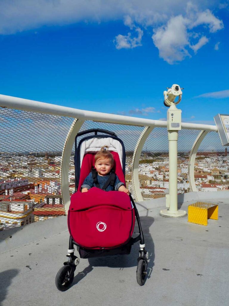 best things to do in seville for families with a baby - Metropol Parasol