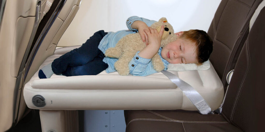 airplane hacks for toddlers to fall asleep on long flights