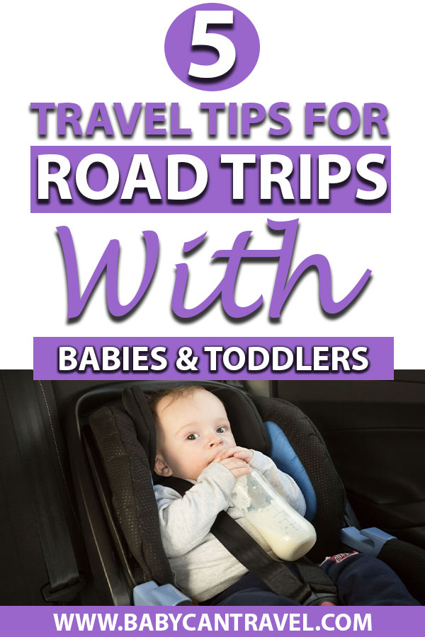 road trips with babies and toddlers