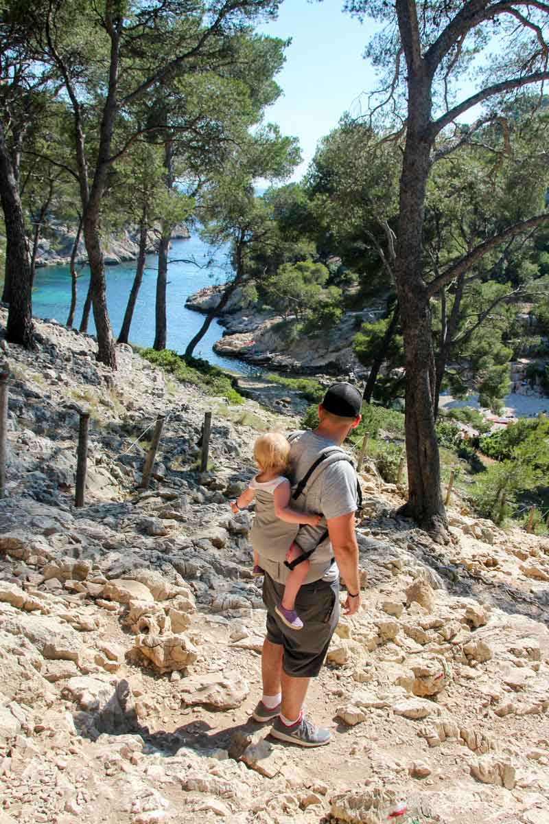 family friendly hikes in Calanque National Park France