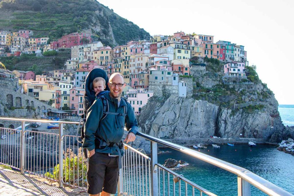 best toddler hikes in CInque Terre Italy