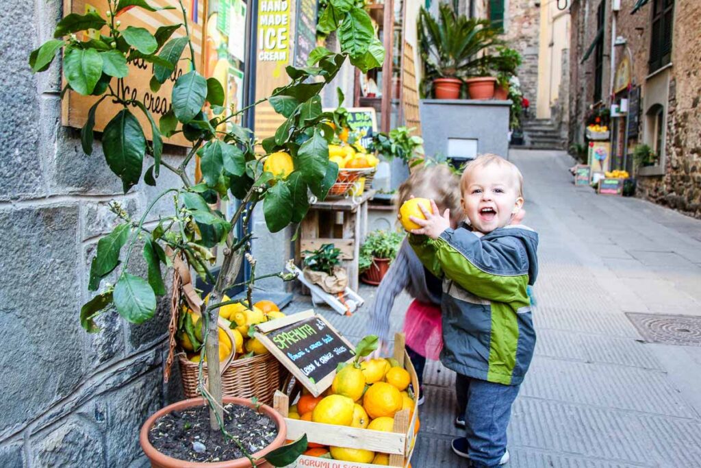 Cinque Terre with toddlers