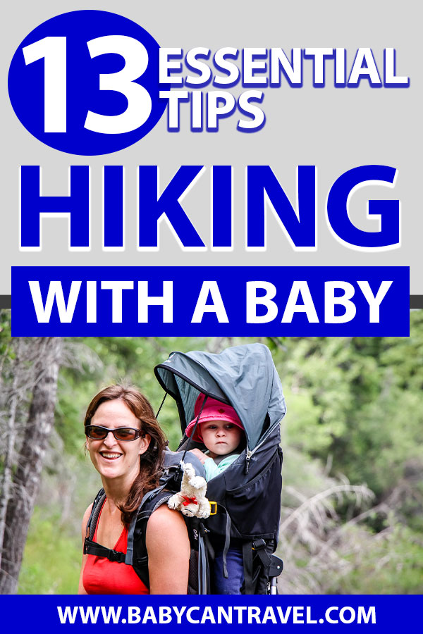 tips for hiking with a baby