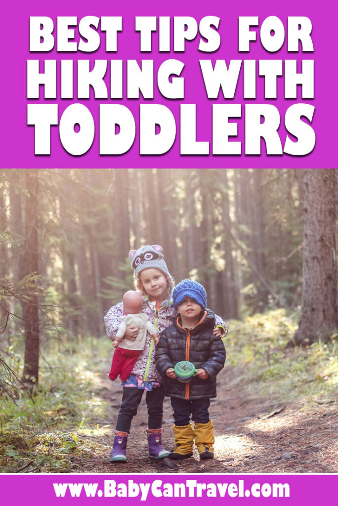 hiking with toddlers