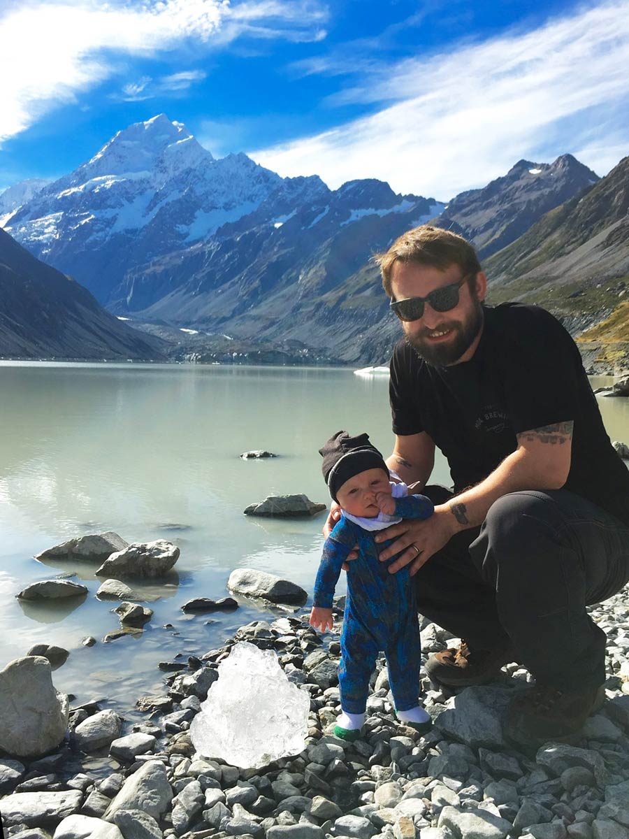 kid-friendly hikes in New Zealand - Hooker Valley Track Hike 