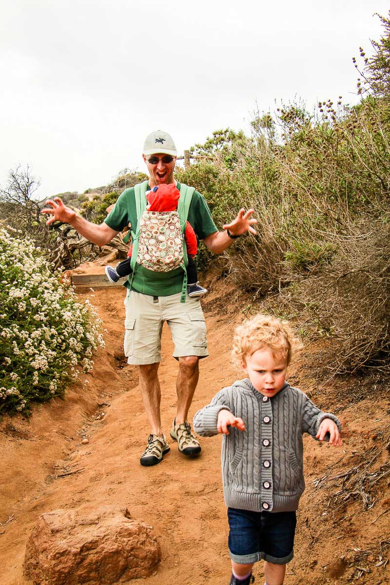 San Diego Kid Friendly Walks at Torrey Pines Natural Reserve