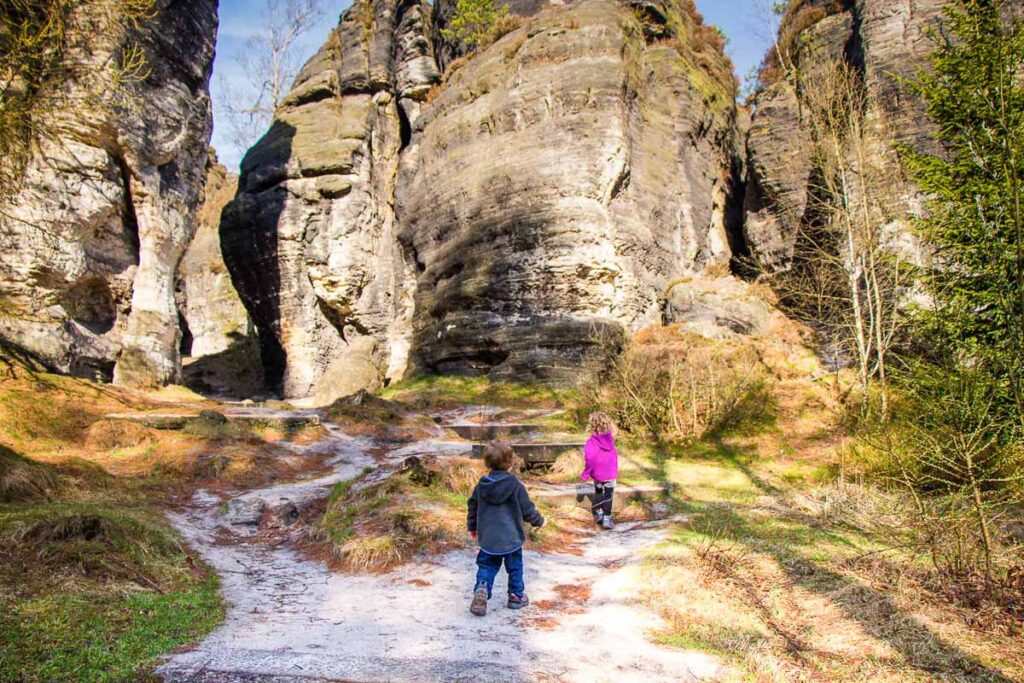 toddler hiking trails in the Czech Republic