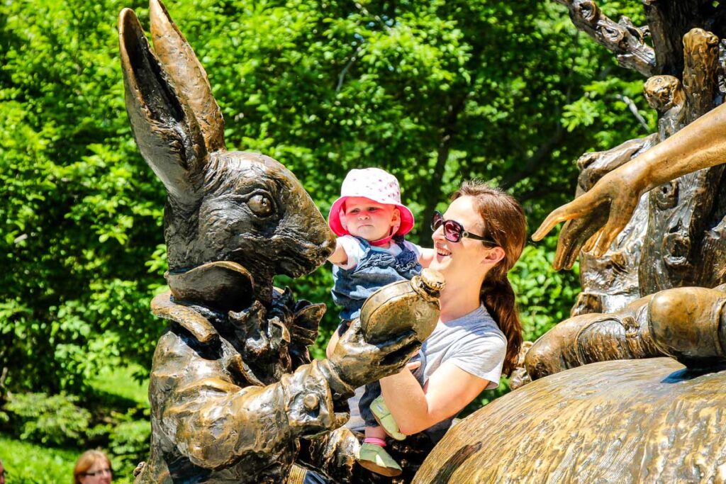 central park in new york with baby - best things to do in nyc with toddlers and babies