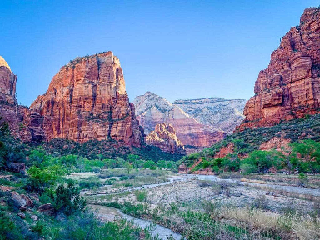 national parks like Zion are some of the best places to travel with a baby in the US
