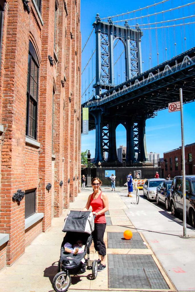 getting around new york with a baby in a stroller