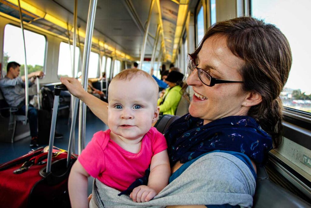 getting around New York City with a Baby