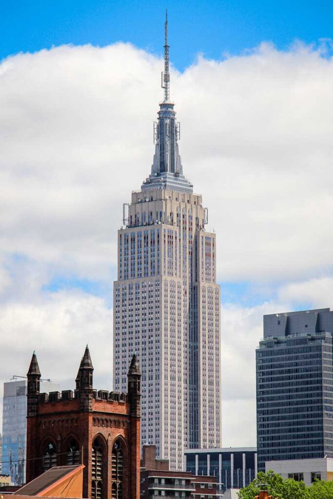 Visiting the Empire State Building with a baby