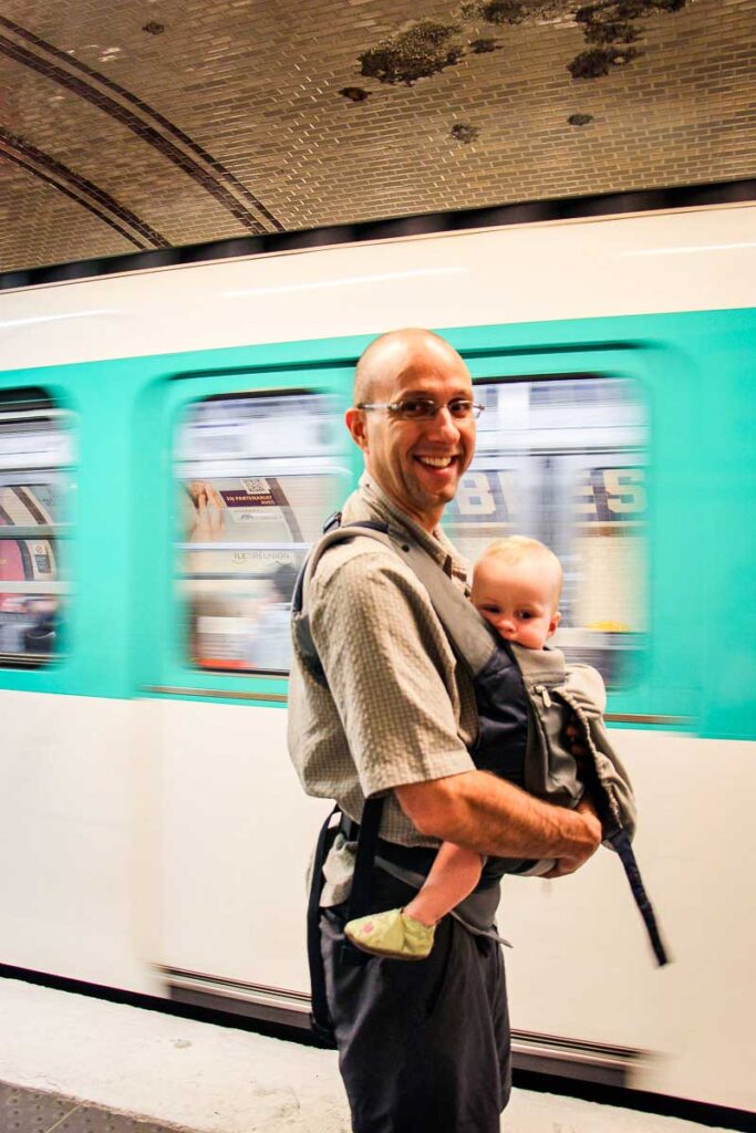 getting around Paris with a Baby